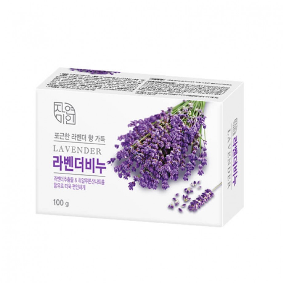 Косметическое мыло увлажняющее с лавандой Mukunghwa Lavender Beauty Soap