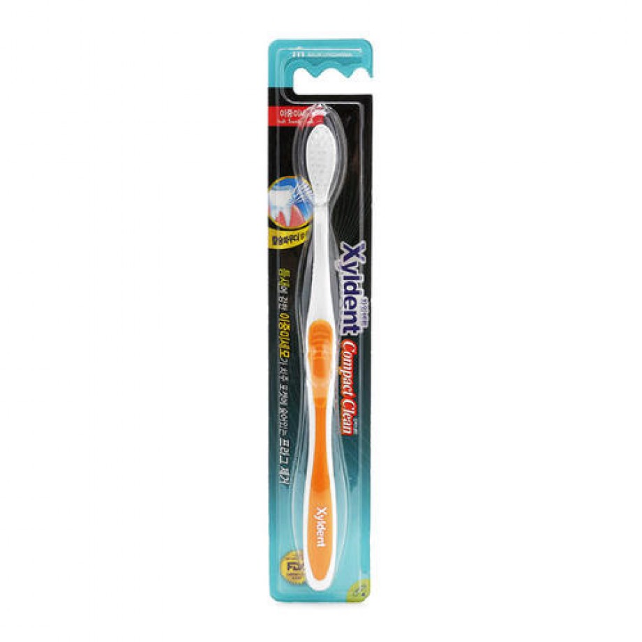 Зубная щетка с нанокристаллами Mukunghwa Xyldent Compact Clean Toothbrush