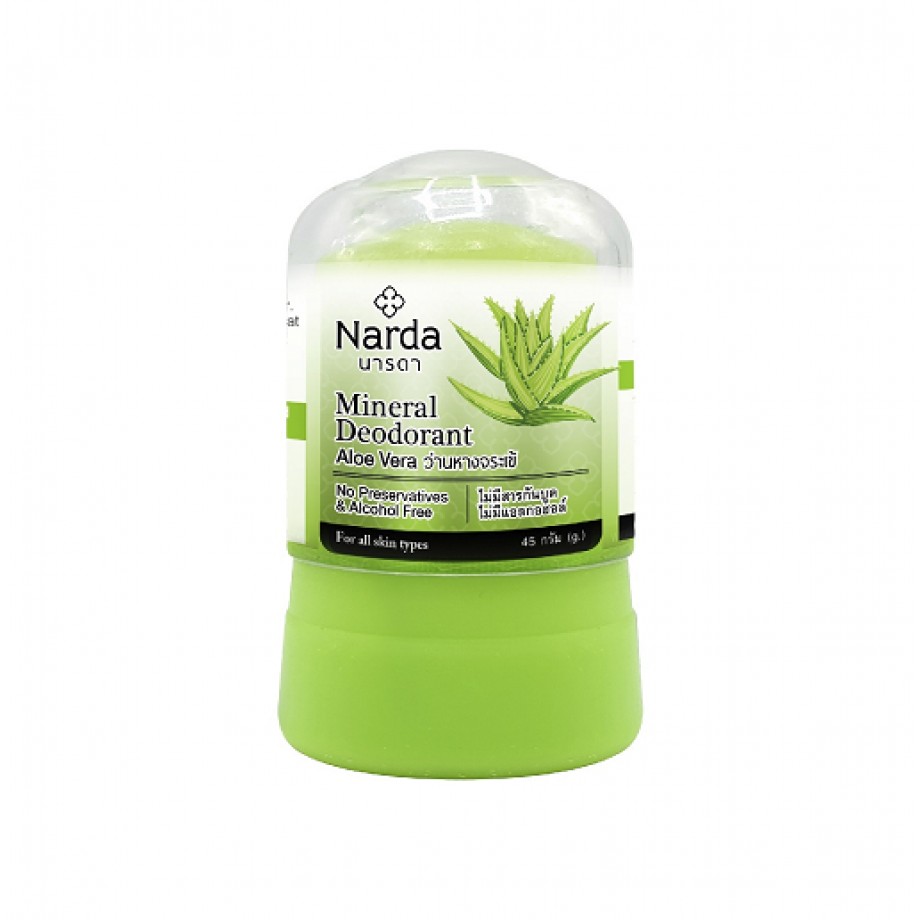 Купить Дезодорант кристаллический с алоэ Narda Aloe Crystal Deodorant из  Кореи в Иркутске | Цены, отзывы