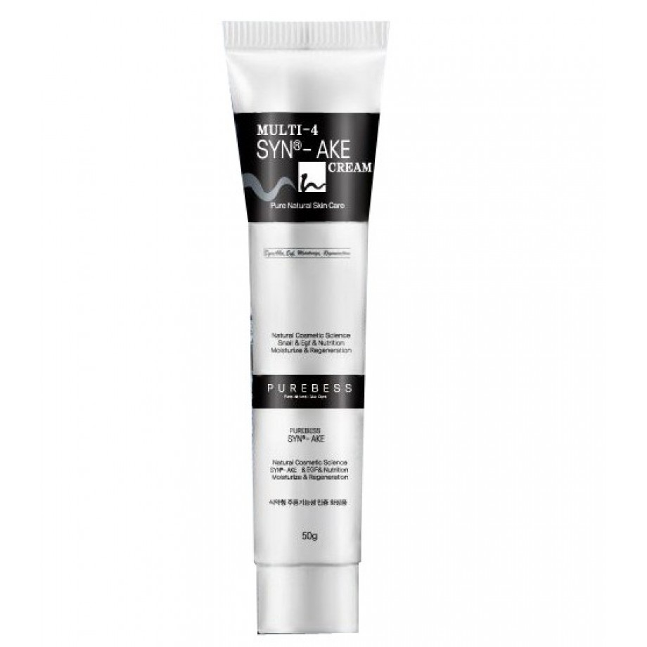 Крем для лица со змеиным ядом Purebess Multi-4 Syn-Ake Cream