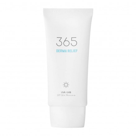 Легкий увлажняющий солнцезащитный крем Round Lab 365 Derma Relief Sun Cream SPF50+ PA++++
