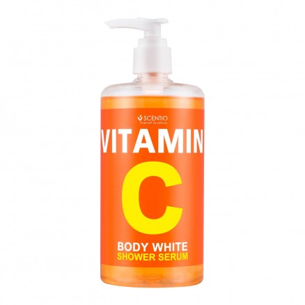 Сыворотка для душа с витамином С Scentio Vitamin С Body White Shower Serum