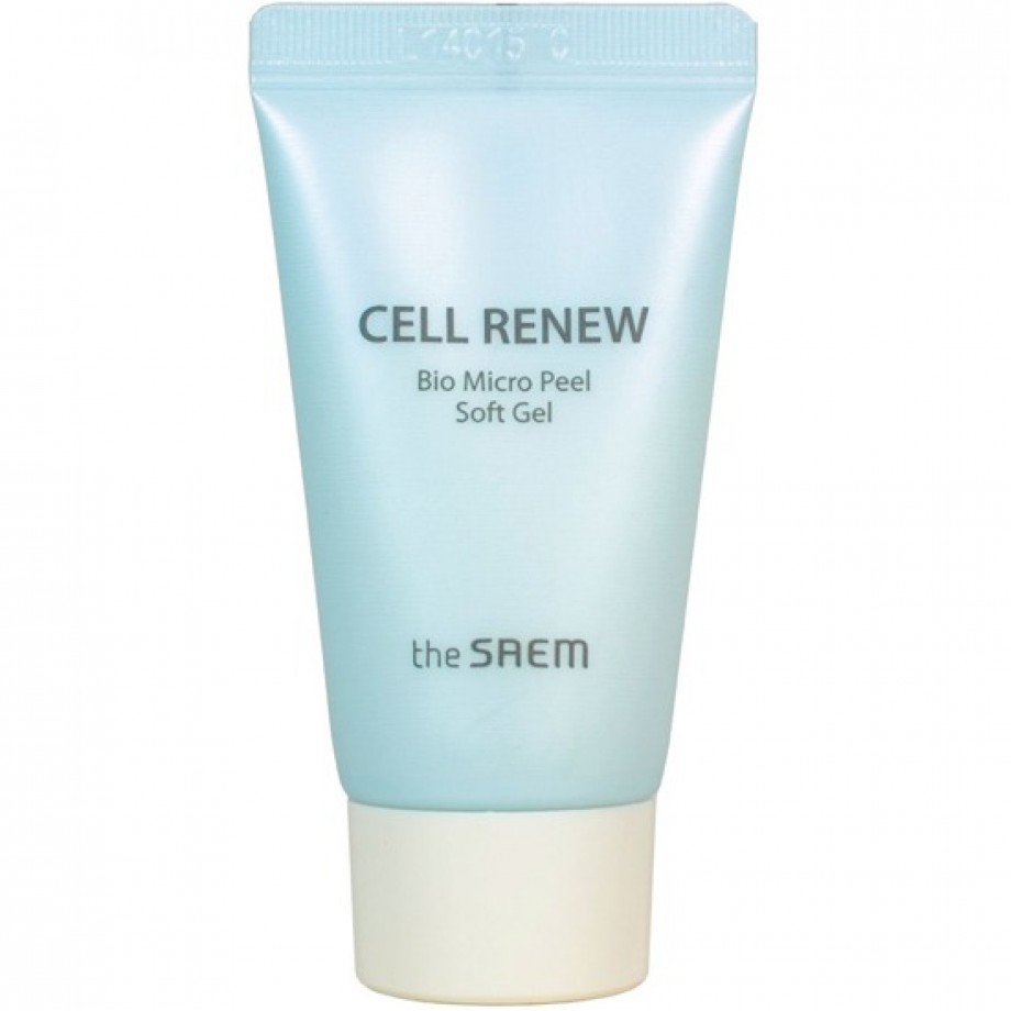 Слабокислотный целлюлозный пилинг для лица The Saem Cell Renew Bio Micro Peel Soft Gel - 25 мл