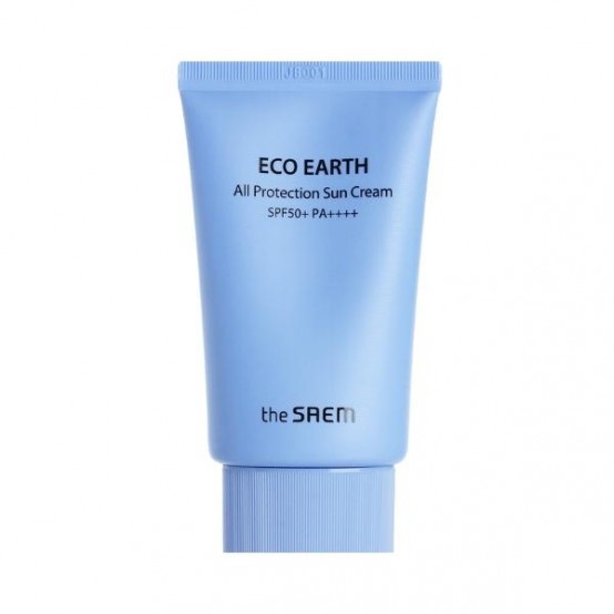 Солнцезащитный крем The Saem Eco Earth All Protection Sun Cream SPF50 PA++++