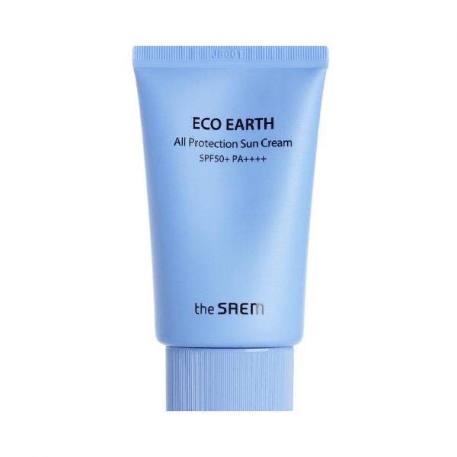 Солнцезащитный крем The Saem Eco Earth All Protection Sun Cream SPF50 PA++++