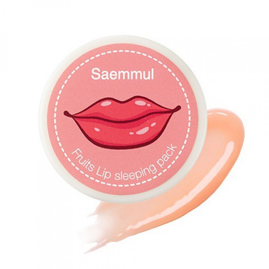 Фруктовая ночная маска для губ The Saem Saemmul Fruits Lip Sleeping Pack