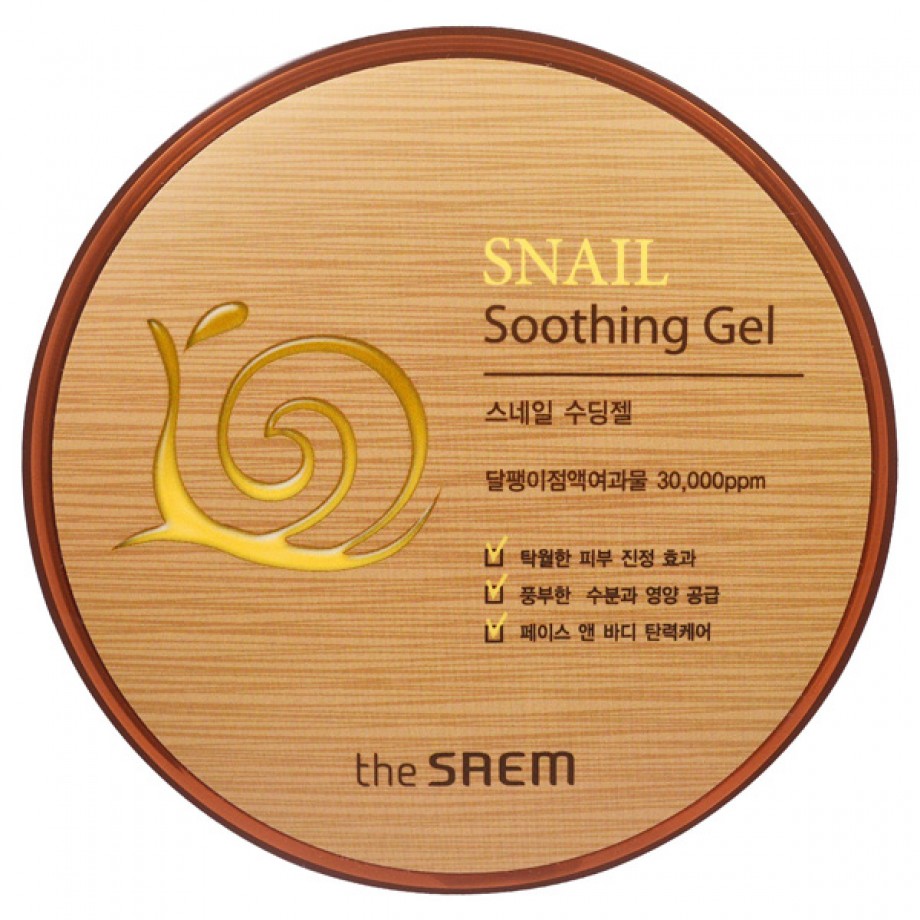 Универсальный улиточный гель The Saem Snail Soothing Gel