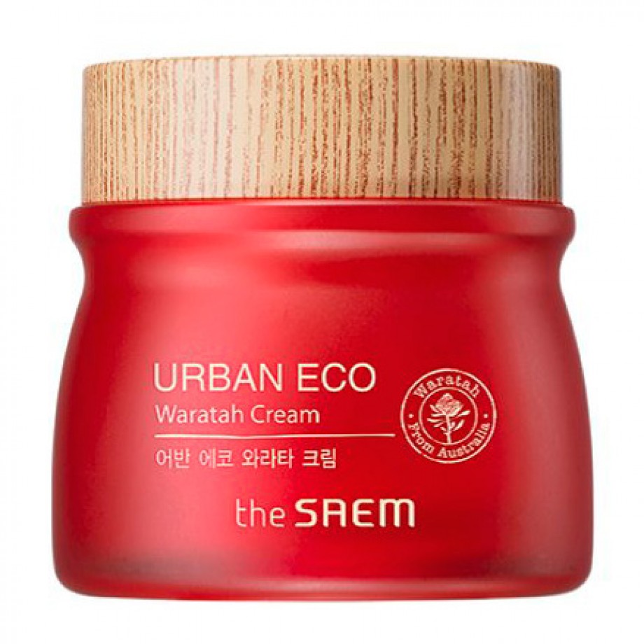 Крем для лица с экстрактом телопеи The Saem Urban Eco Waratah Cream