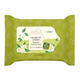 Очищающие салфетки The Saem Healing Tea Garden Green Tea Cleansing Tissue-20