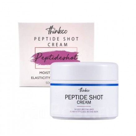 Омолаживающий крем для лица с пептидами Thinkco Peptide Shot Cream
