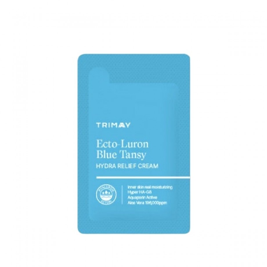 ПРОБНИК Увлажняющий крем с эктоином для восстановления кожи Trimay Ecto-Luron Blue Tansy Hydra Relief Cream
