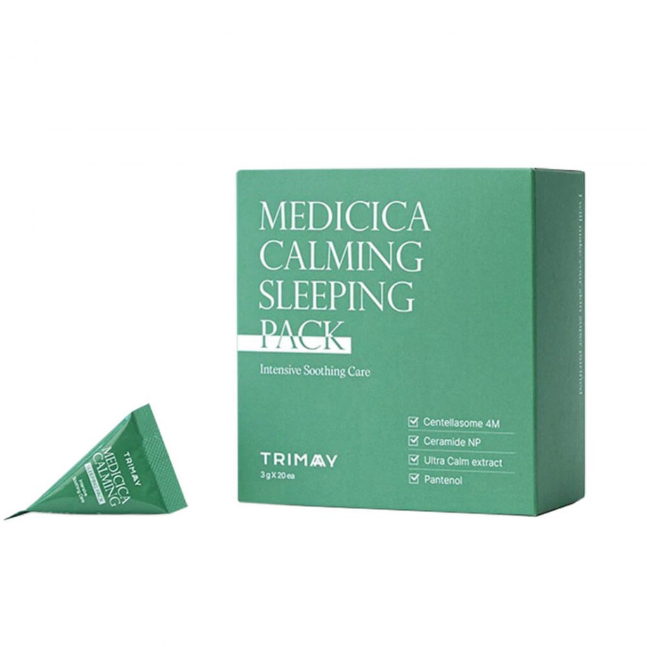 Успокаивающая ночная маска для лица с центеллой Trimay Medicica Calming Sleeping Pack