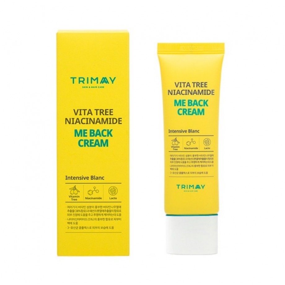 Осветляющий крем с ниацинамидом Trimay Vita Tree Niacinamide Me Back Cream
