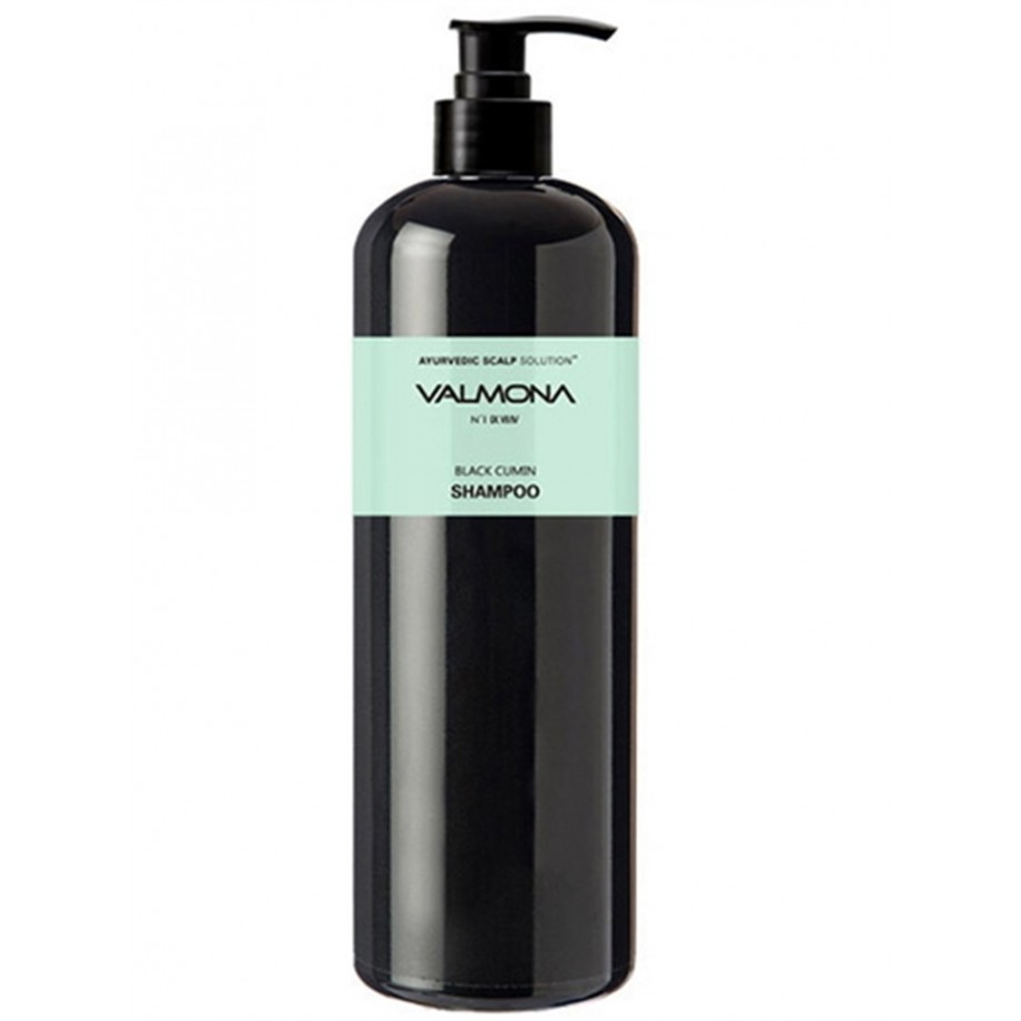 Аюрведический шампунь с черным тмином Valmona Ayurvedic Scalp Solution Black Cumin Shampoo - 480 мл