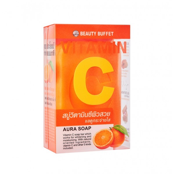 Витаминное мыло для лица Beauty Buffet Vitamin C Aura Soap