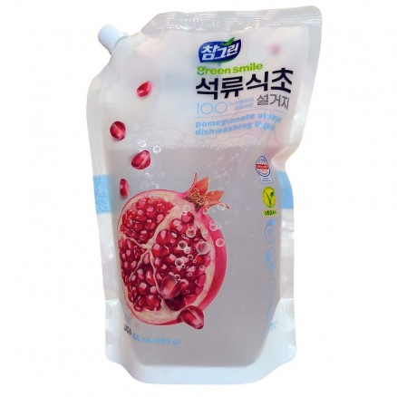 Средство для мытья посуды, фруктов и овощей с гранатом CJ Lion Pomegranate Vinegar Dish Soap - 860 мл