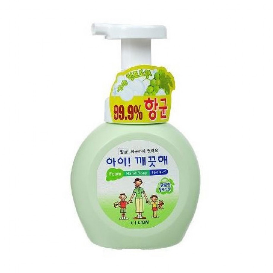 Жидкое мыло-пенка виноградное CJ Lion Foam Hand Grape Soap