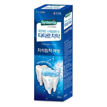 Зубная паста "контроль образования зубного камня" CJ Lion Systema Tartar Care Toothpaste