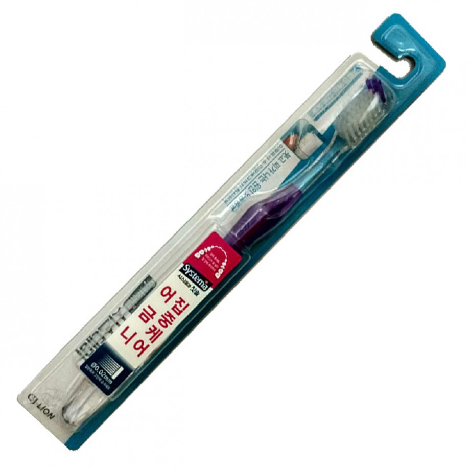 Зубная щетка стандартная CJ Lion Systema Standart Toothbrush
