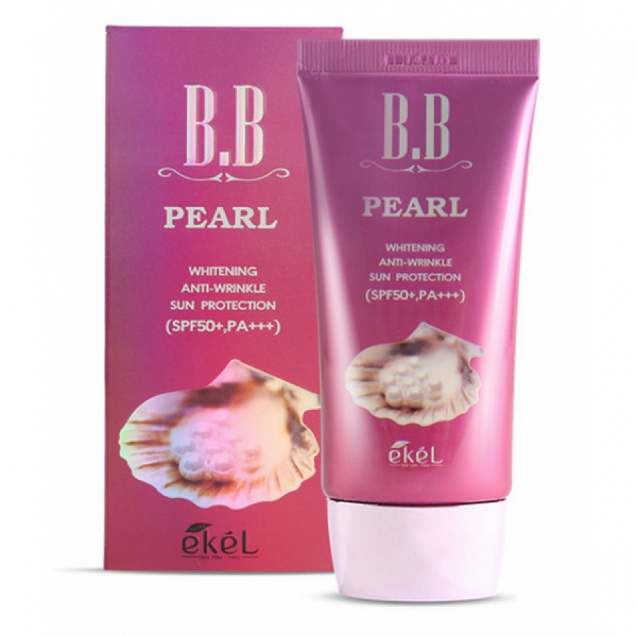 BB крем с экстрактом жемчуга Ekel BB Pearl SPF50/PA+++