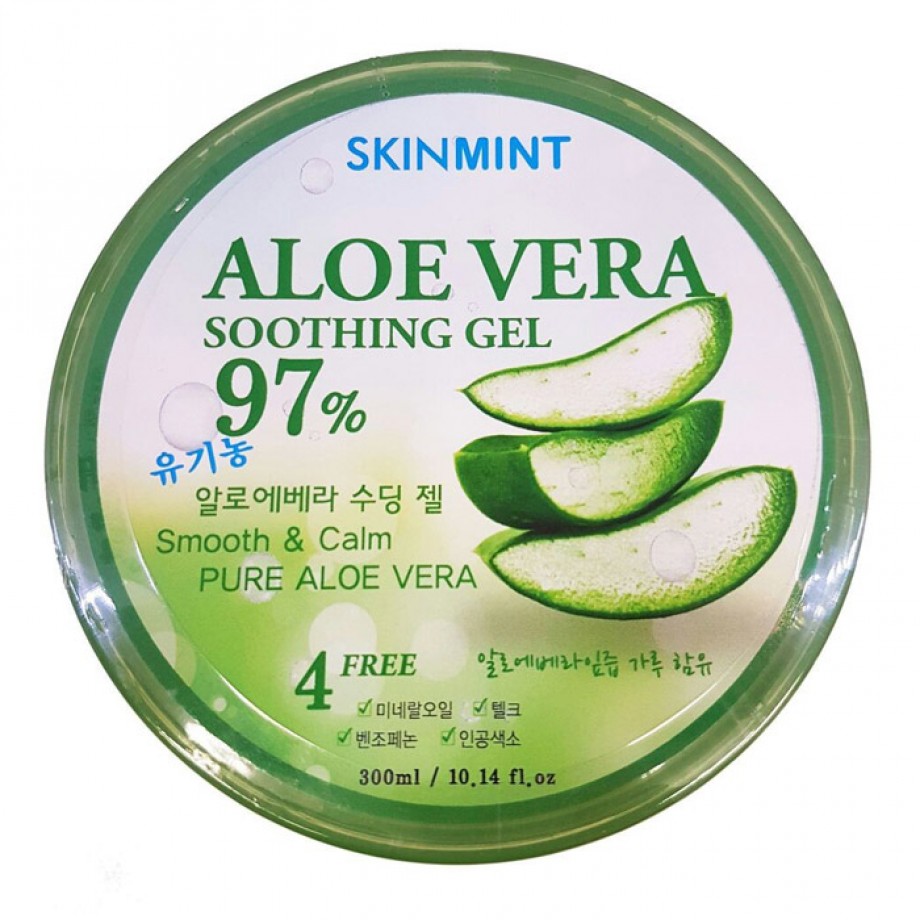 Универсальный гель с алоэ Skinmint Aloe Vera Soothing Gel 97%