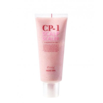 Скраб для очищения кожи головы с розовой солью Esthetic House CP-1 Head Spa Pink Salt Scalp Scaler