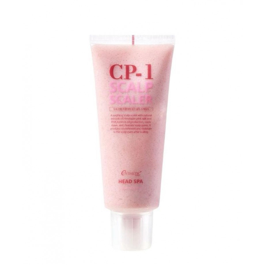 Скраб для очищения кожи головы с розовой солью Esthetic House CP-1 Head Spa Pink Salt Scalp Scaler