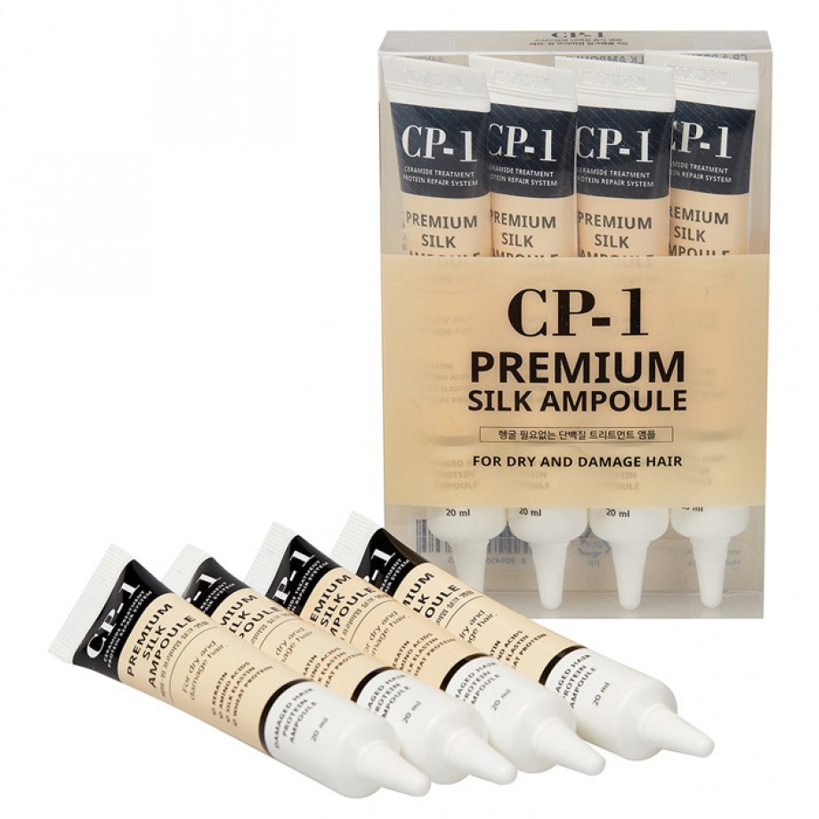 Несмываемая протеиновая сыворотка для волос Esthetic House CP-1 Premium Silk Ampoule - упаковка из 4 штук