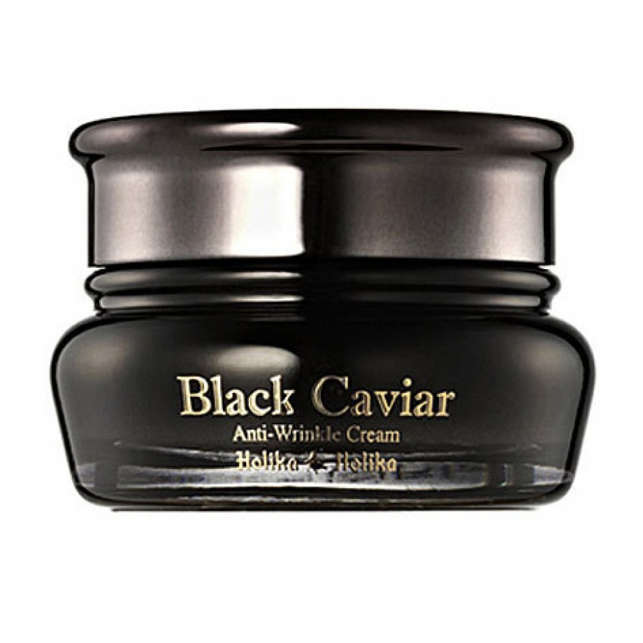 Антивозрастной крем для лица с экстрактом черной икры Holika Holika Black Caviar Anti-Wrinkle Cream