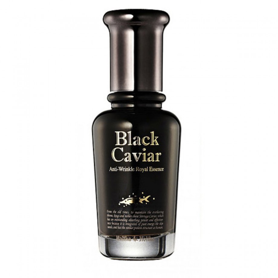Антивозрастная эссенция с экстрактом черной икры Holika Holika Black Caviar Anti-Wrinkle Royal Essence