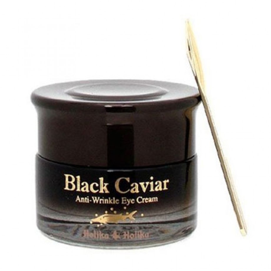 Антивозрастной крем для век с экстрактом черной икры Holika Holika Black Caviar Anti-Wrinkle Eye Cream