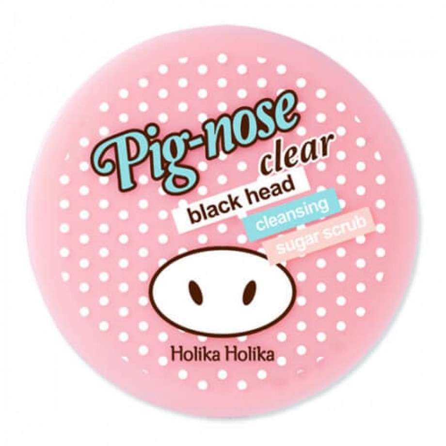 Очищающий сахарный скраб Holika Holika Pig-Nose Clear Black Head Cleansing Sugar Scrub