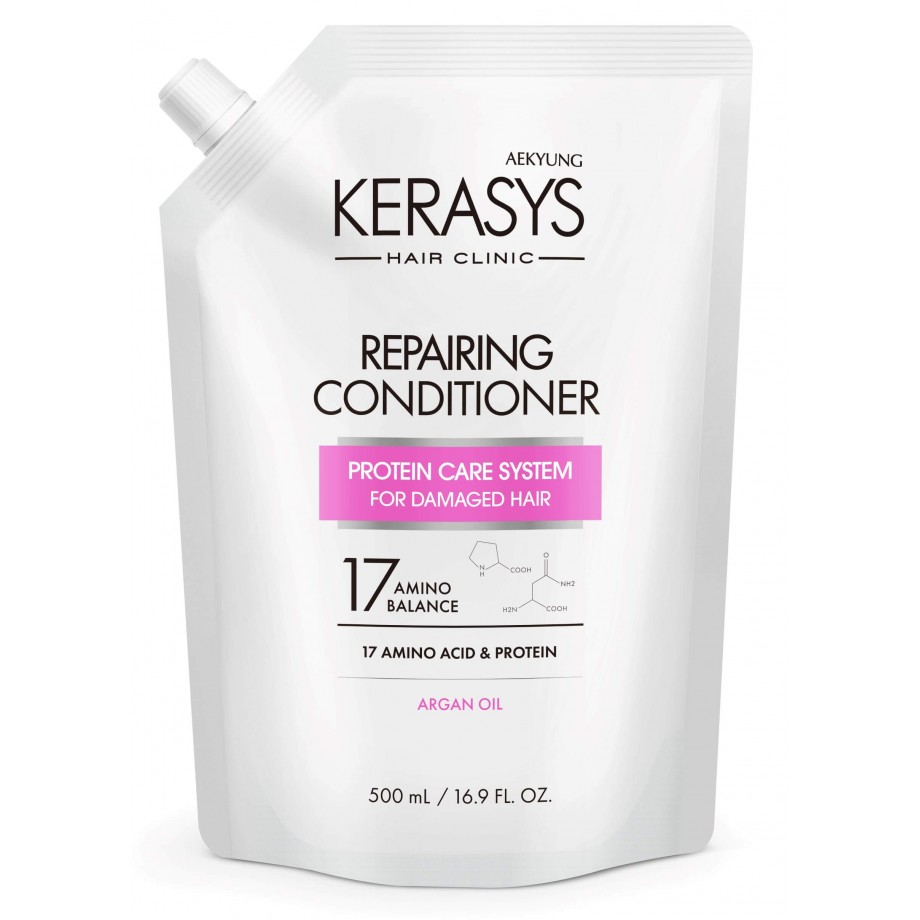 Восстанавливающий кондиционер для волос Kerasys Hair Clinic Repairing Conditioner - 500 мл