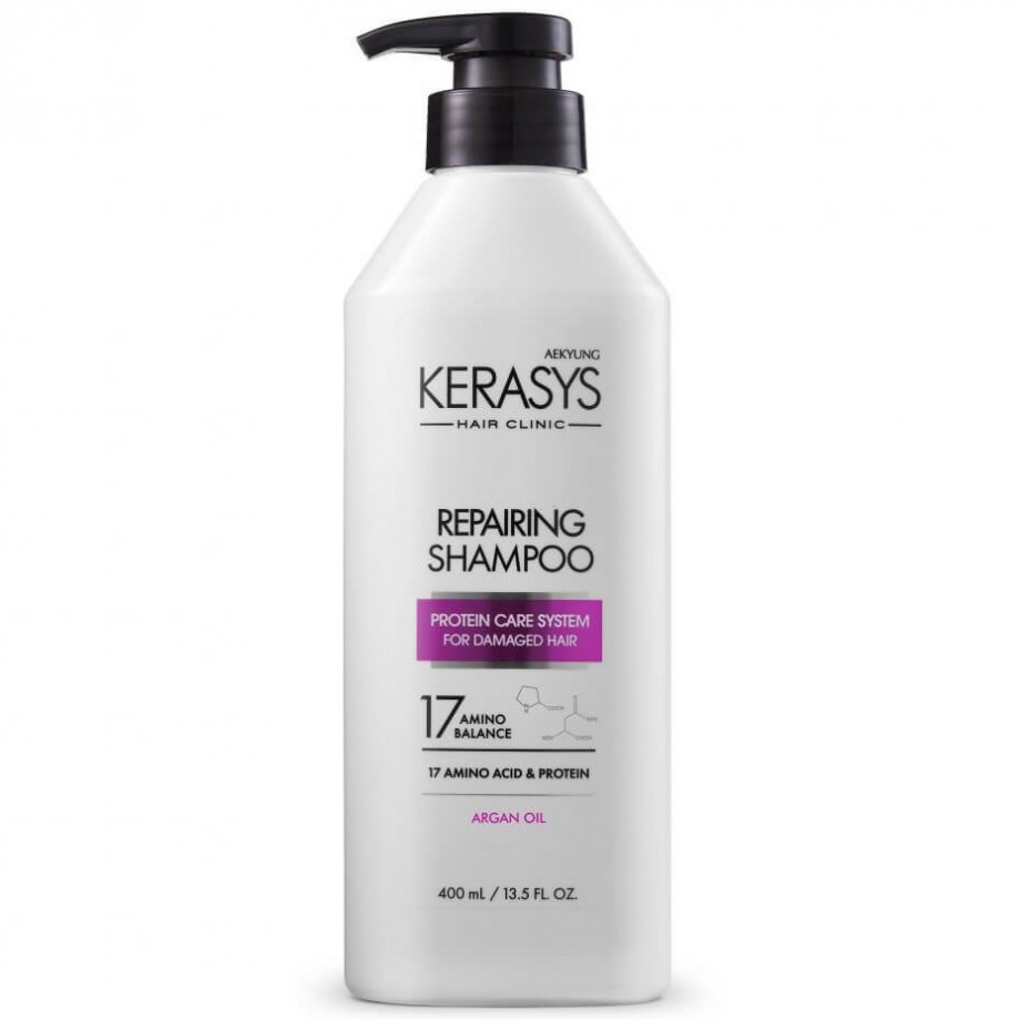 Восстанавливающий шампунь для волос Kerasys Hair Clinic Repairing Shampoo - 400 мл