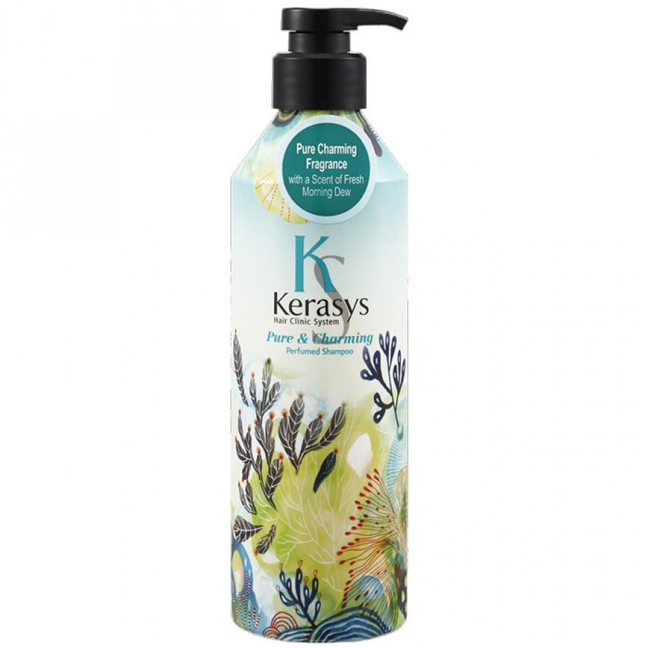 Парфюмированный шампунь для волос Kerasys Pure & Charming Perfumed Shampoo