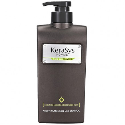 Мужской шампунь для сухой и чувствительной кожи Kerasys HOMME Scalp Care Shampoo