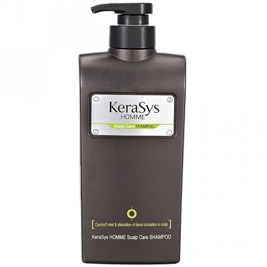 Мужской шампунь для сухой и чувствительной кожи Kerasys HOMME Scalp Care Shampoo