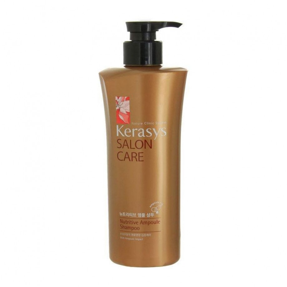 Купить Питательный шампунь для волос Kerasys Salon Care Nutritive Ampoule  Shampoo - 470 мл из Кореи в Иркутске | Цены, отзывы