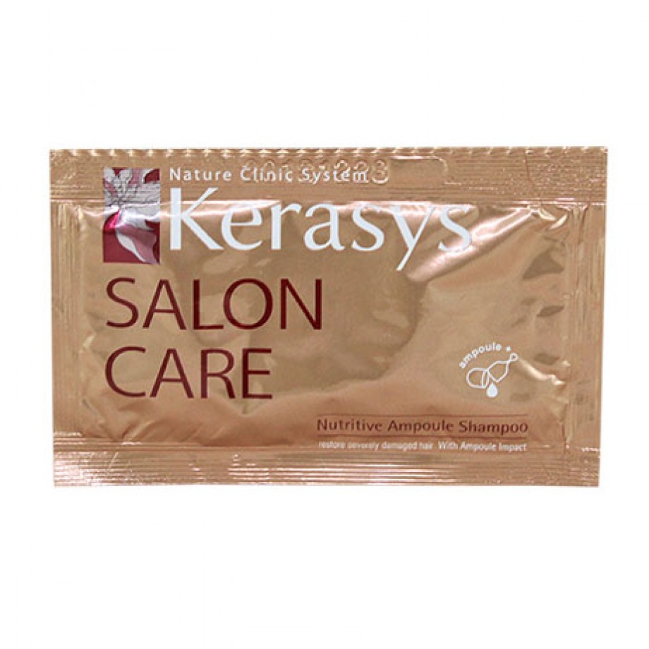 ПРОБНИК Шампунь для волос Kerasys Salon Care Nutritive Ampoule Shampoo - питание