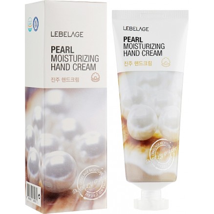 Крем для рук увлажняющий с экстрактом жемчуга Lebelage Daily Moisturizing Hand Cream Pearl