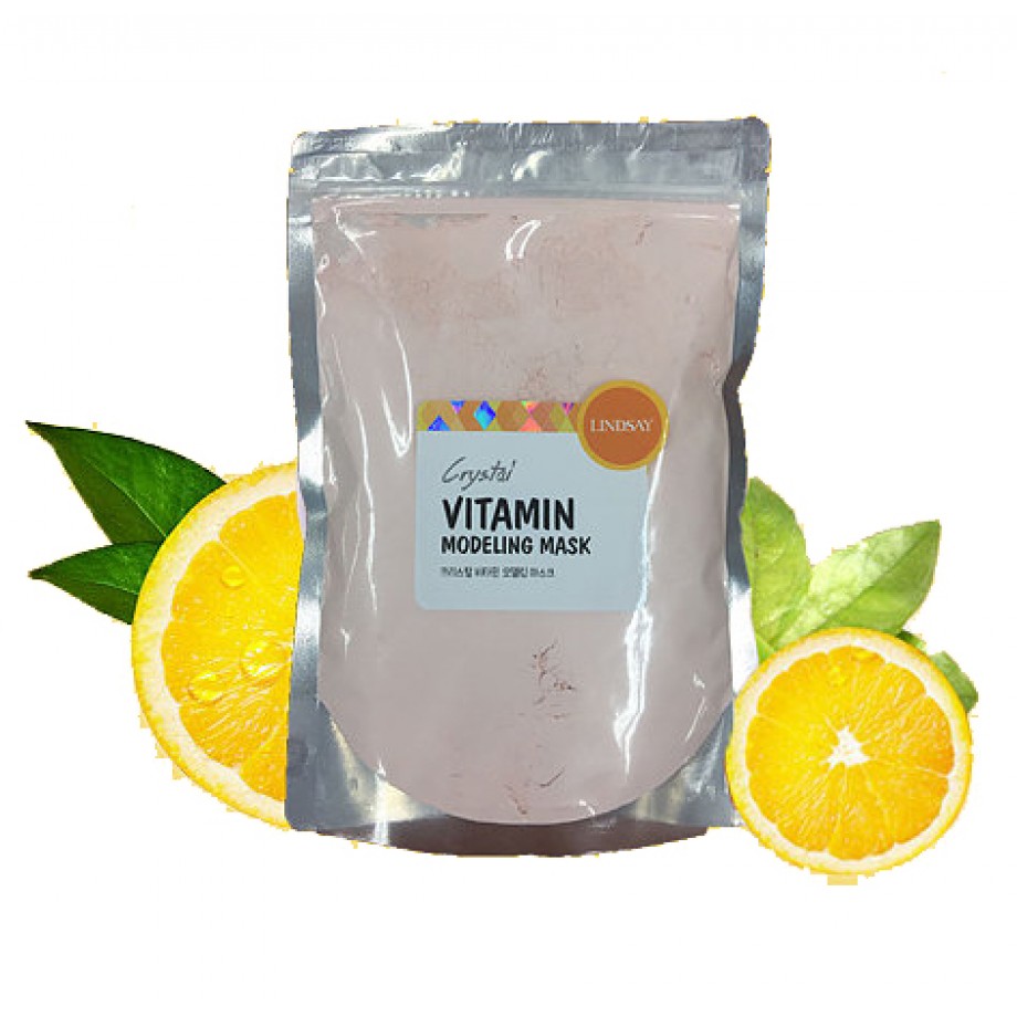 Альгинатная маска витаминная + мерная ложка-шпатель Lindsay Premium Vitamin Modeling Mask Pack