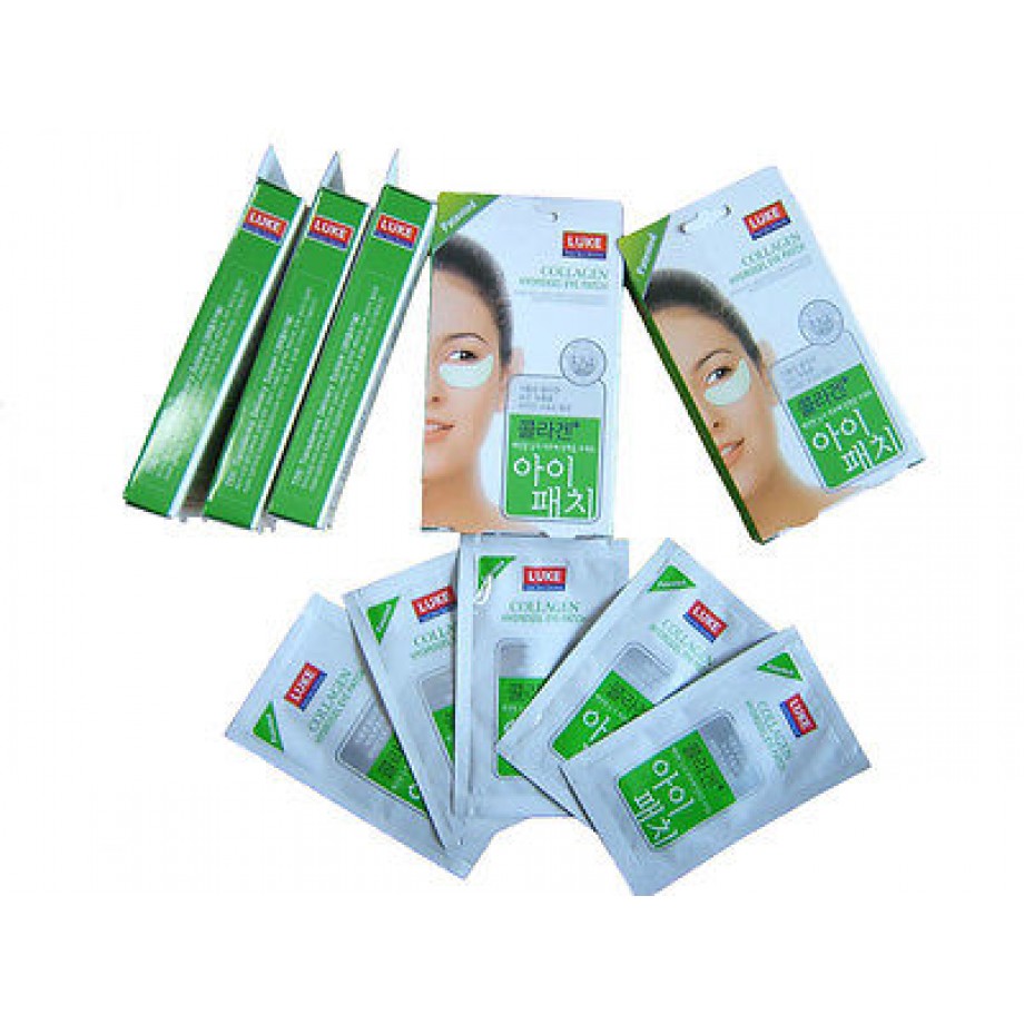 Маска-патч для кожи вокруг глаз Luke Collagen Hydrogel Eye Patch