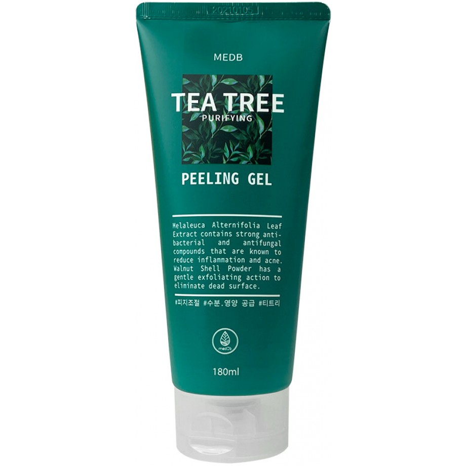 Гель-скатка с экстрактом чайного дерева MEDB Tea Tree Purifying Peeling Gel