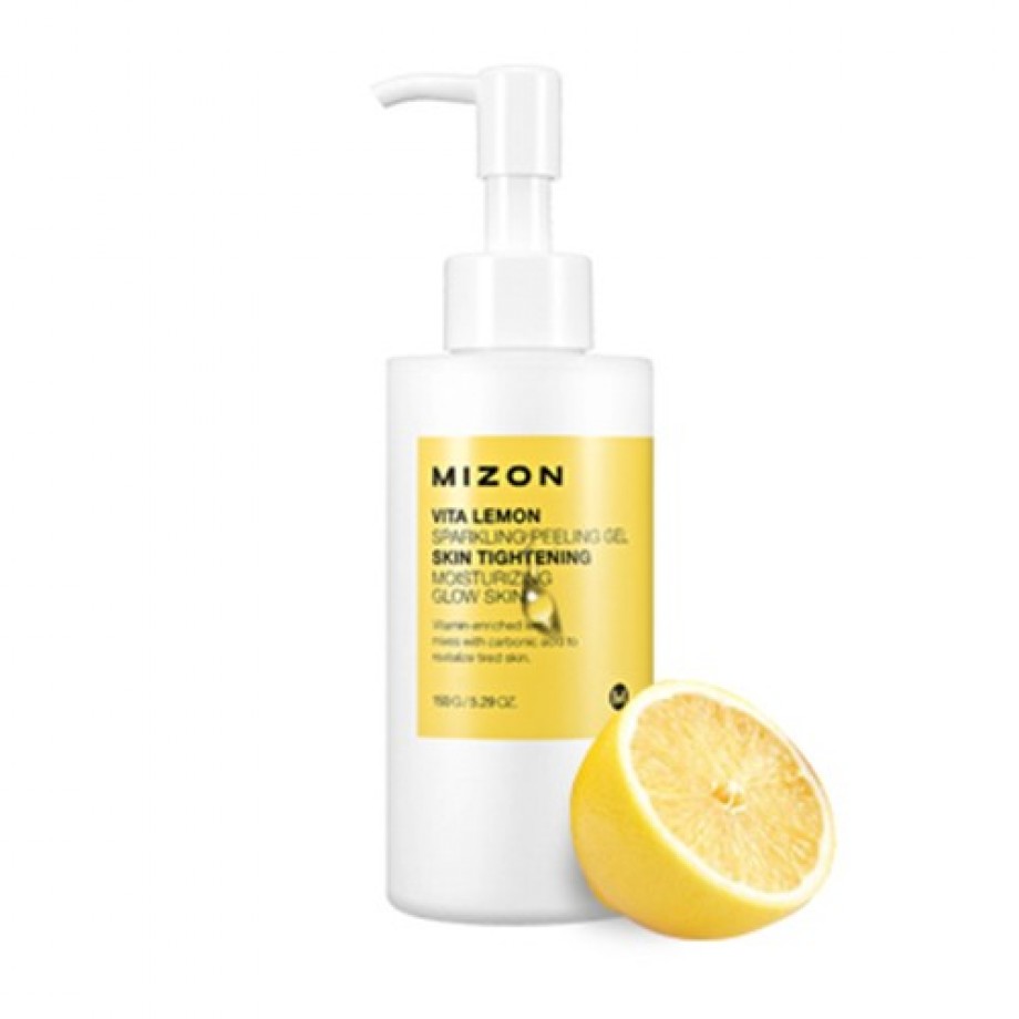 Витаминный пилинг-гель с экстрактом лимона Mizon Vita Lemon Sparkling Peeling Gel