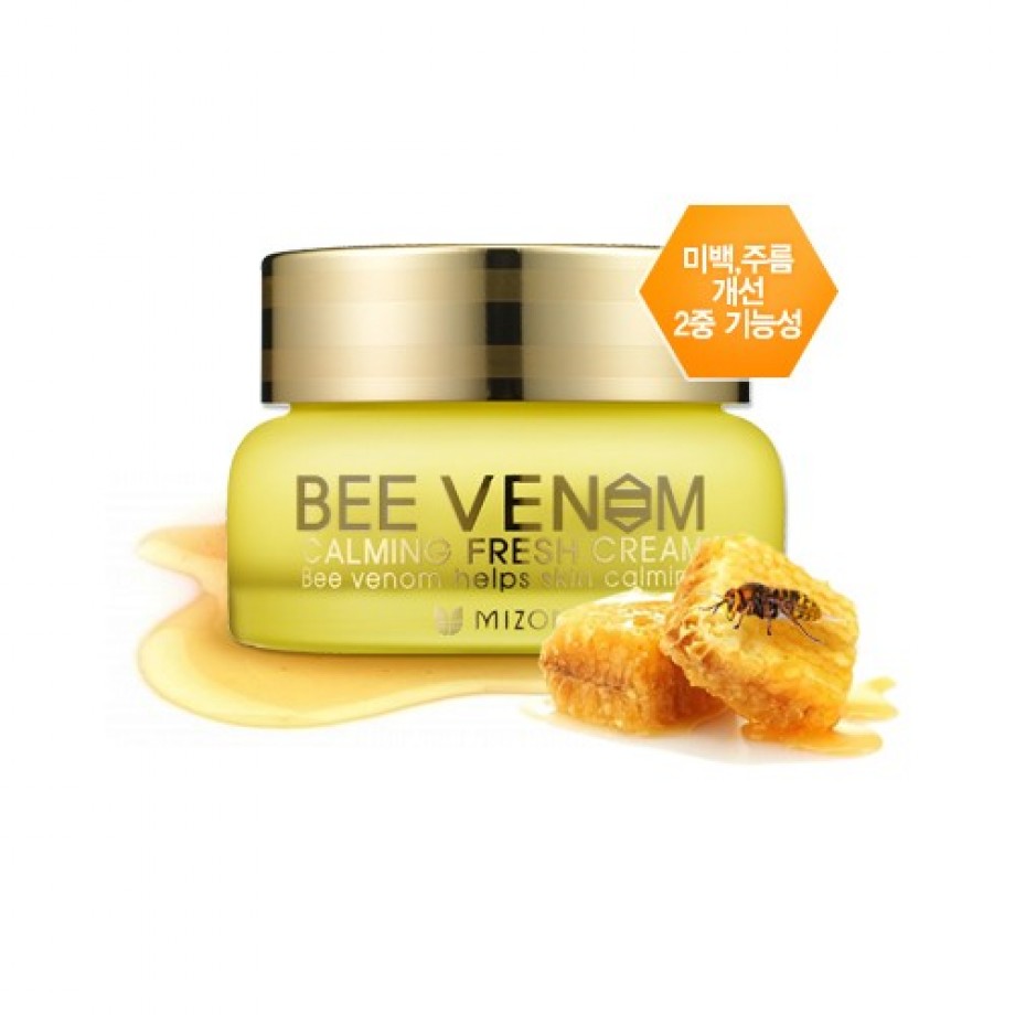 Крем для проблемной кожи с пчелиным ядом Mizon Bee Venom Calming Fresh Cream
