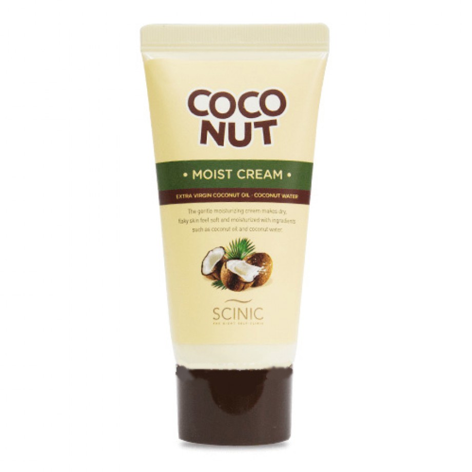 Увлажняющий крем для лица и тела с кокосовым маслом Scinic Coconut Moist Cream