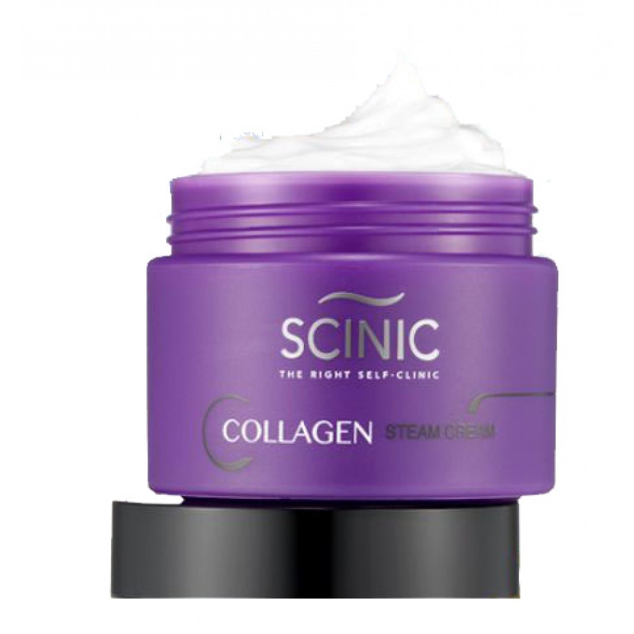 Крем для лица с морским коллагеном Scinic Collagen Steam Cream