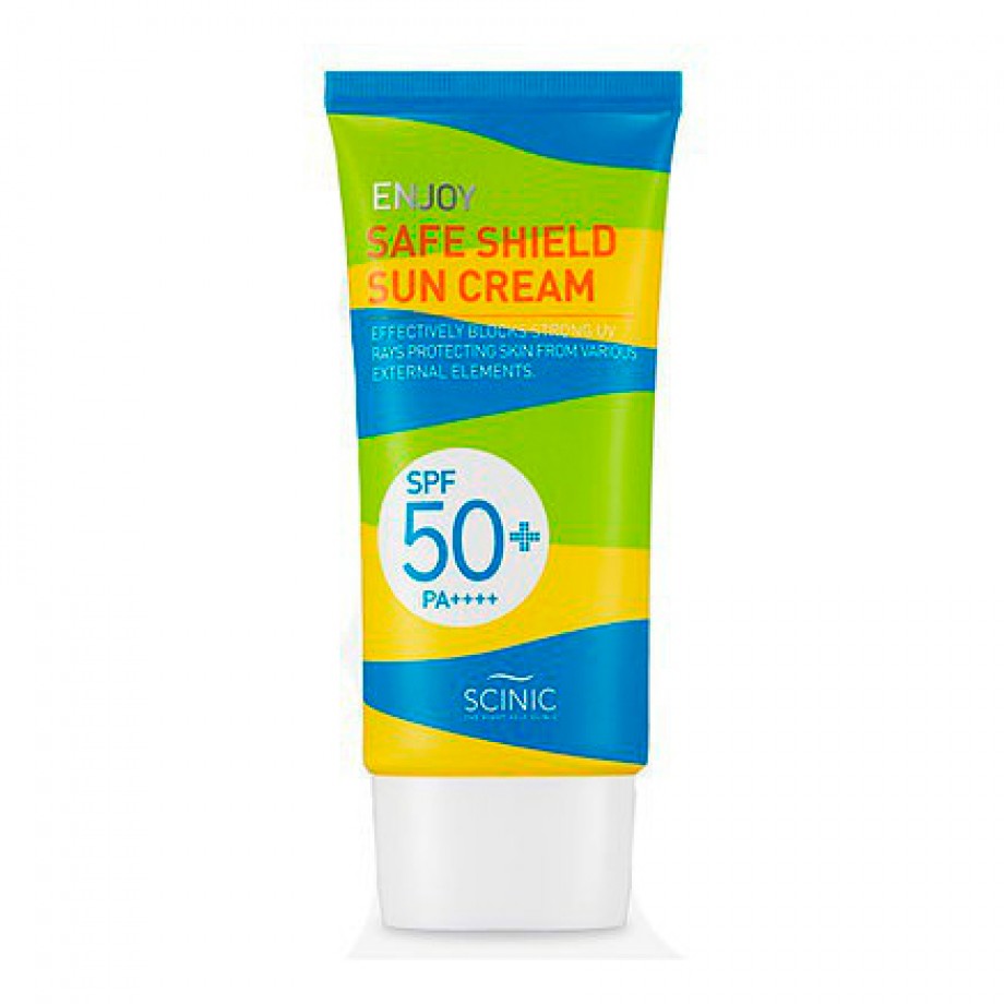 Солнцезащитный увлажняющий крем для лица Scinic Enjoy Safe Shield Sun Cream SPF50+/PA+++
