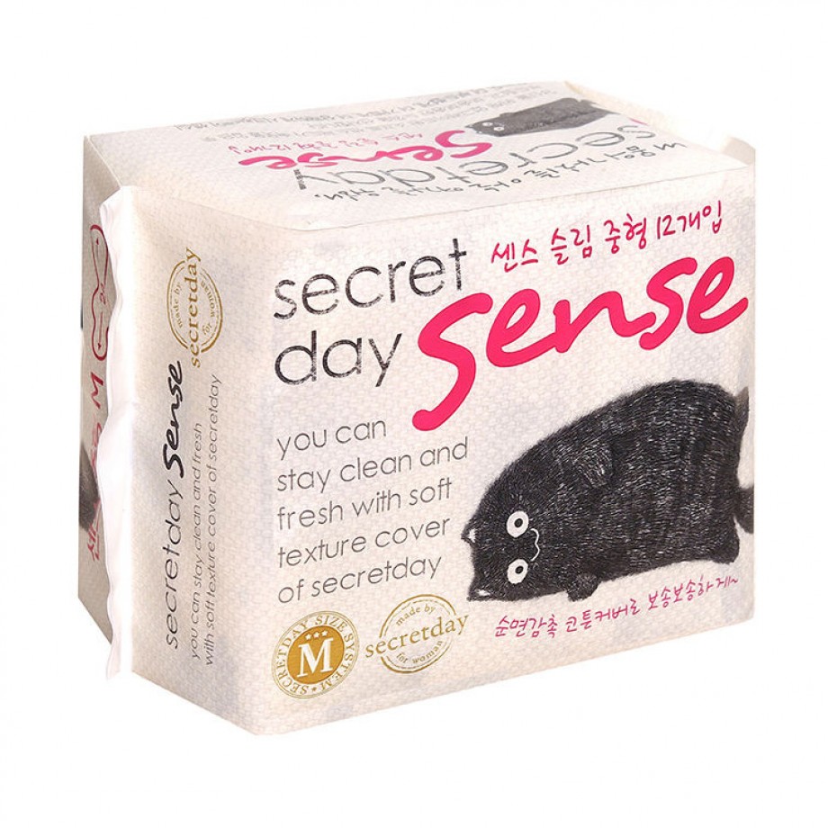 Ультратонкие гигиенические прокладки Secret Day Sense M