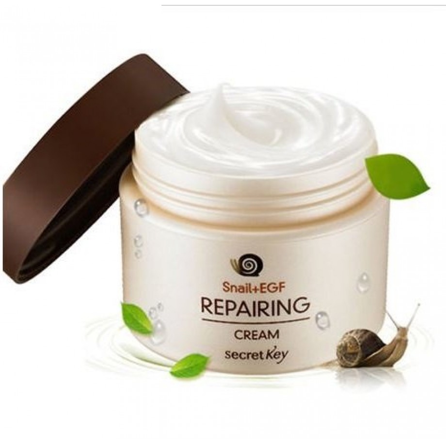 Улиточный крем с EGF фактором для лица Secret Key Snail + EGF Repairing Cream